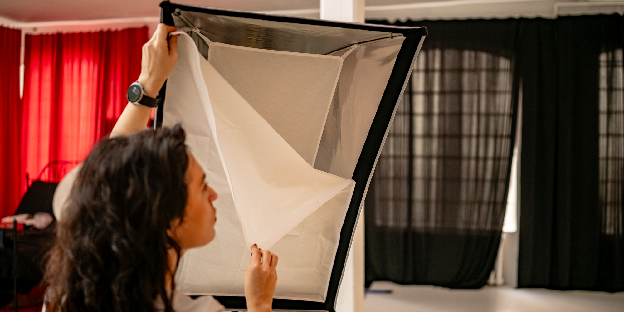 Softbox prostokątny Newell 60 x 90 cm